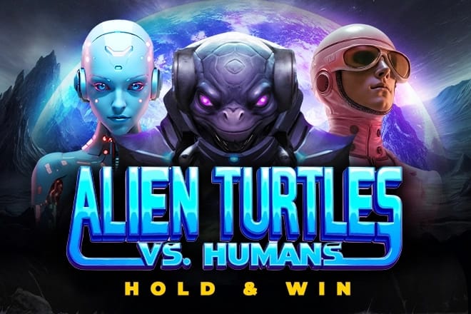 Captura de tela de Alien Turtles vs. Humans