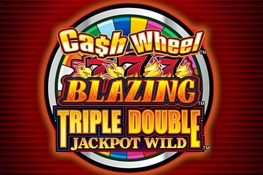 Cash Wheel Blazing 777 Triple Double Jackpot Wild