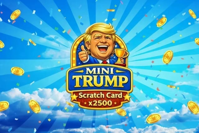 Mini Trump Scratch Card
