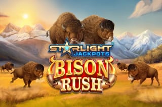 Starlight Jackpots Bison Rush