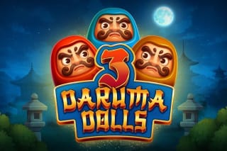 3 Daruma Dolls