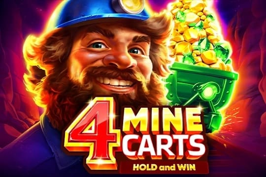 4 Mine Carts: Hold and Win