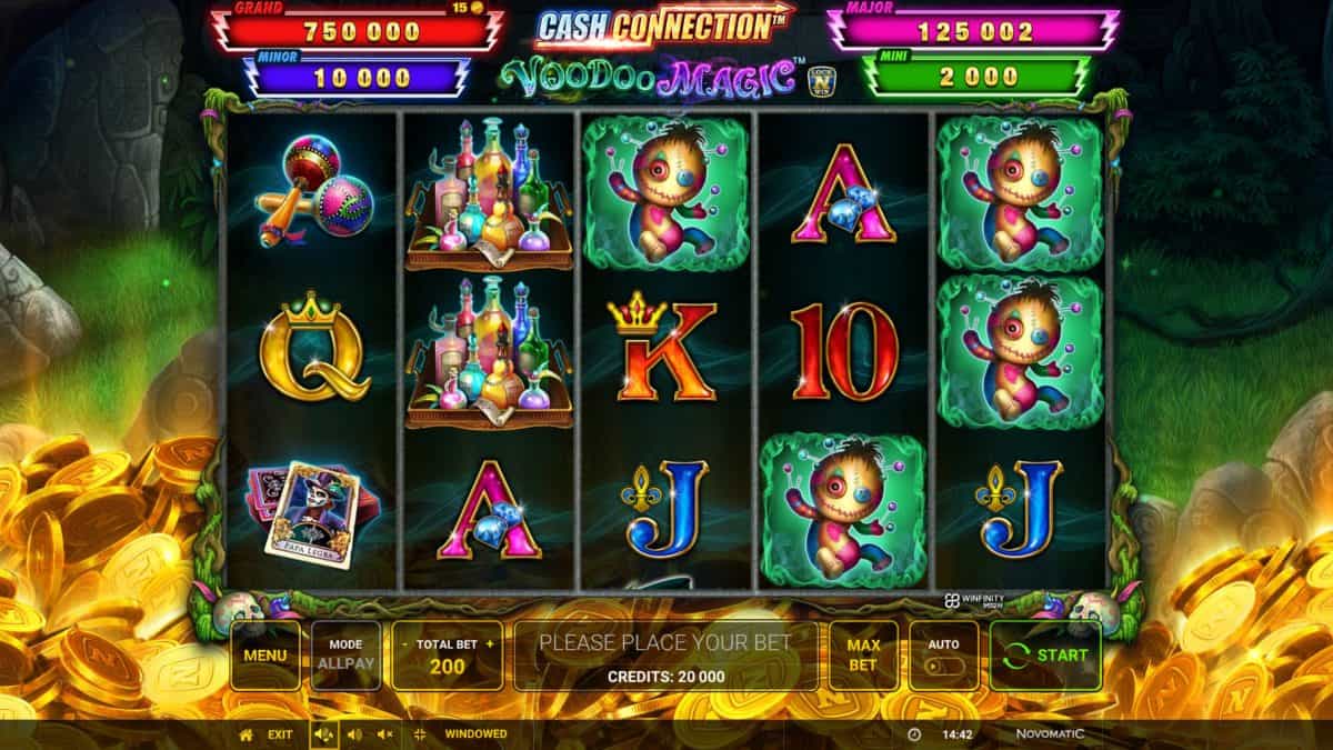 Скриншот игры Cash Connection Voodoo Magic