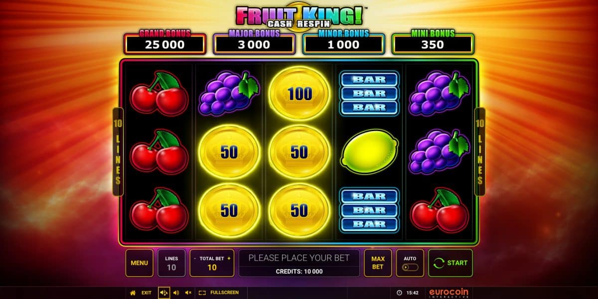 Captura de tela de Fruit King