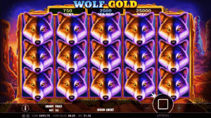  Infographic illustrating different slot reel setups: a dynamic Megaways grid.