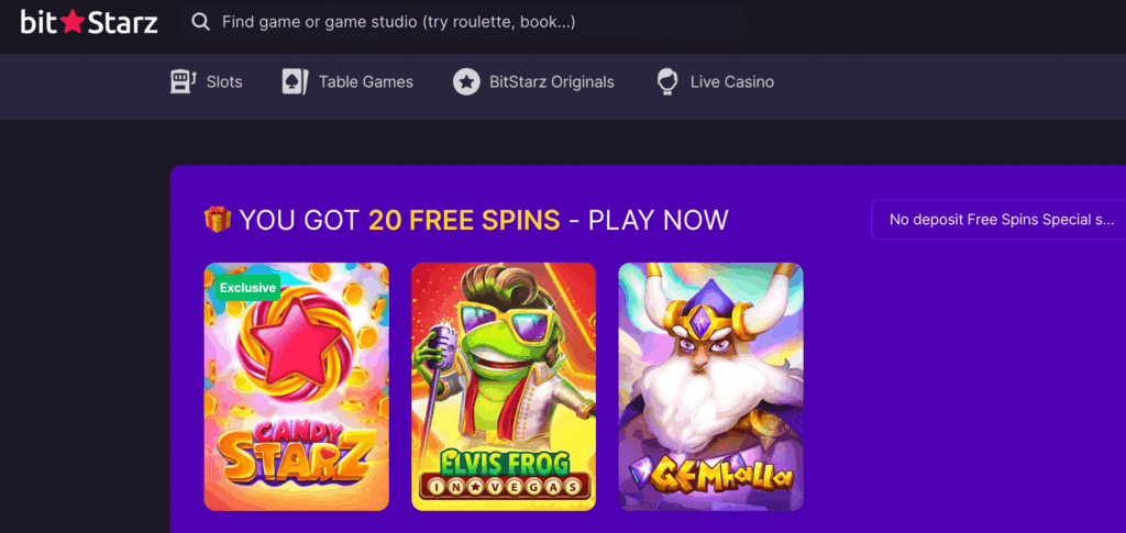 BitStarz Casino Registration No Deposit Bonus Freespins