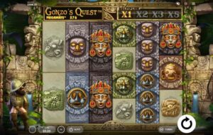 Gonzo’s Quest Megaways slot with tumbling wins and wild multipliers by Red Tiger Gaming
